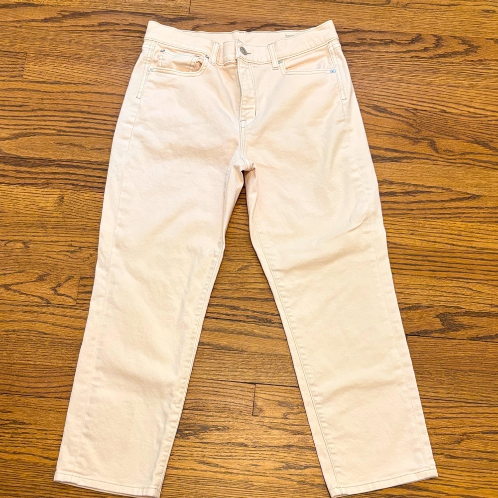 The Frenchie by AYR, in off white size 30